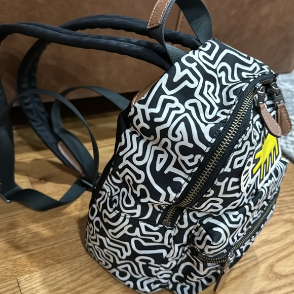 *RARE* Coach X Keith Haring Barking Dog Mini Backpack - Picture 6 of 10
